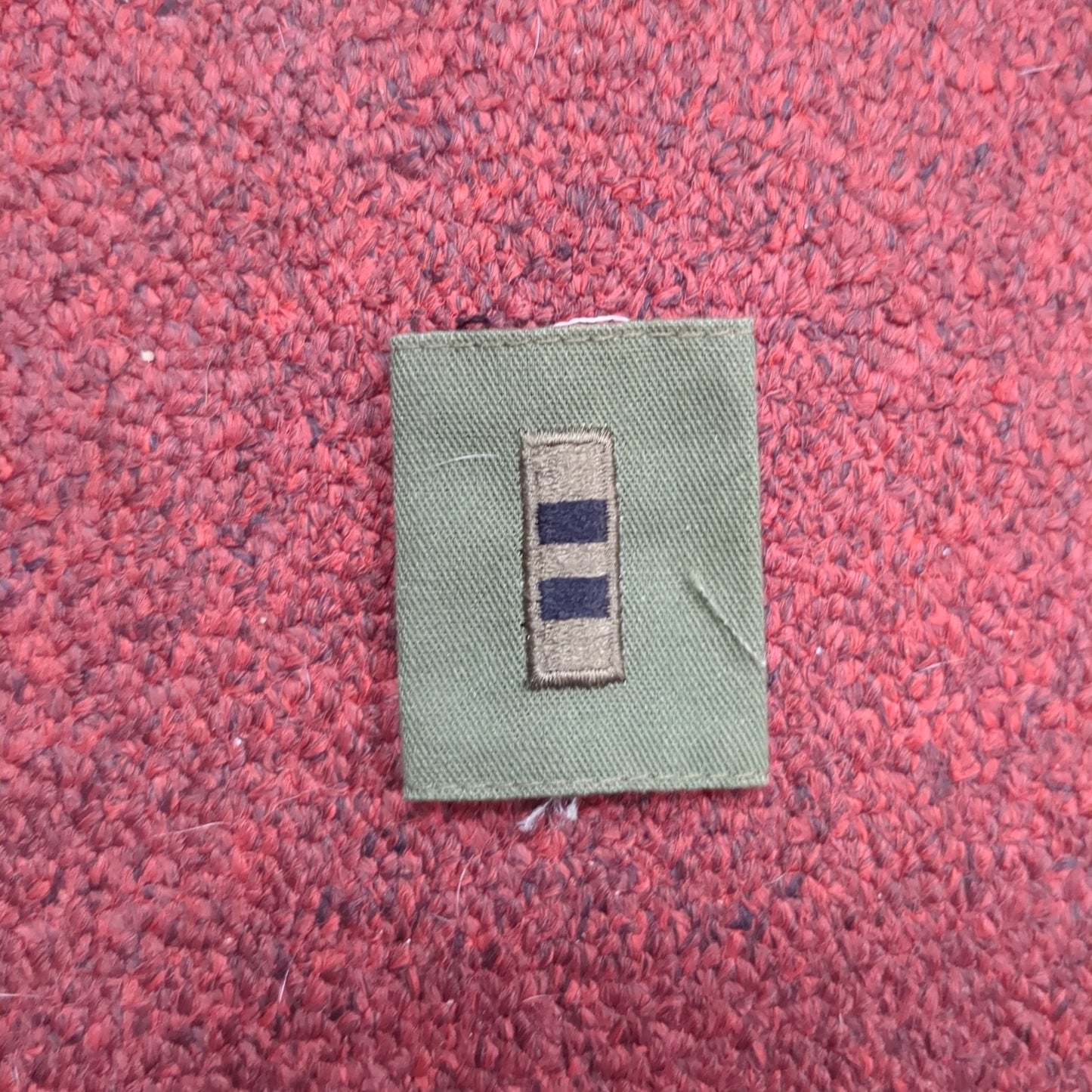 US Army CW2 CHIEF WARRANT OFFICER 2 WO2 Rank Slide On Gore-tex OD Subdued Woodland BDU (bu02-wo6)