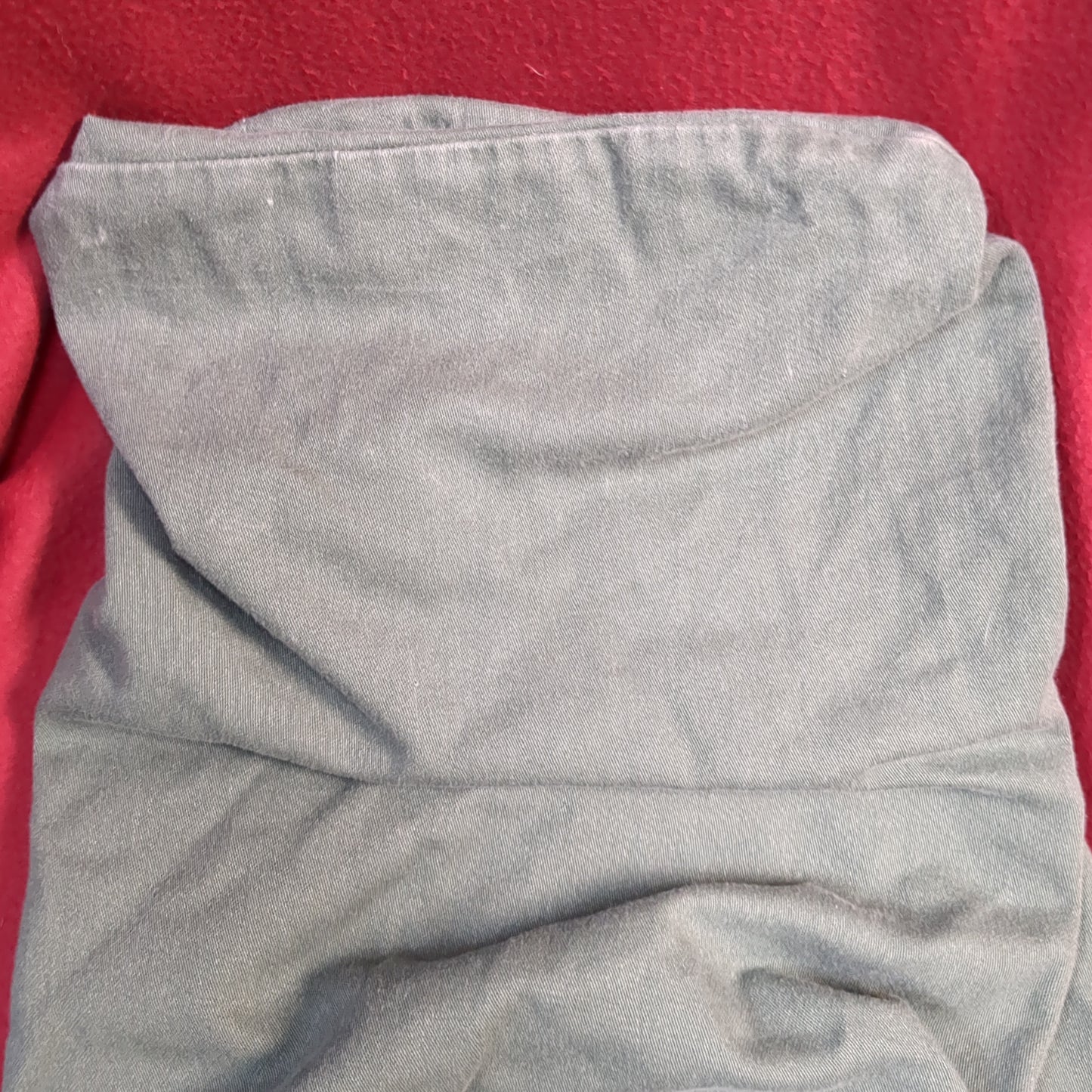 US Army Olive Green Cloth Barracks Clothing Bag Used (31CR- ca6-ALP04)