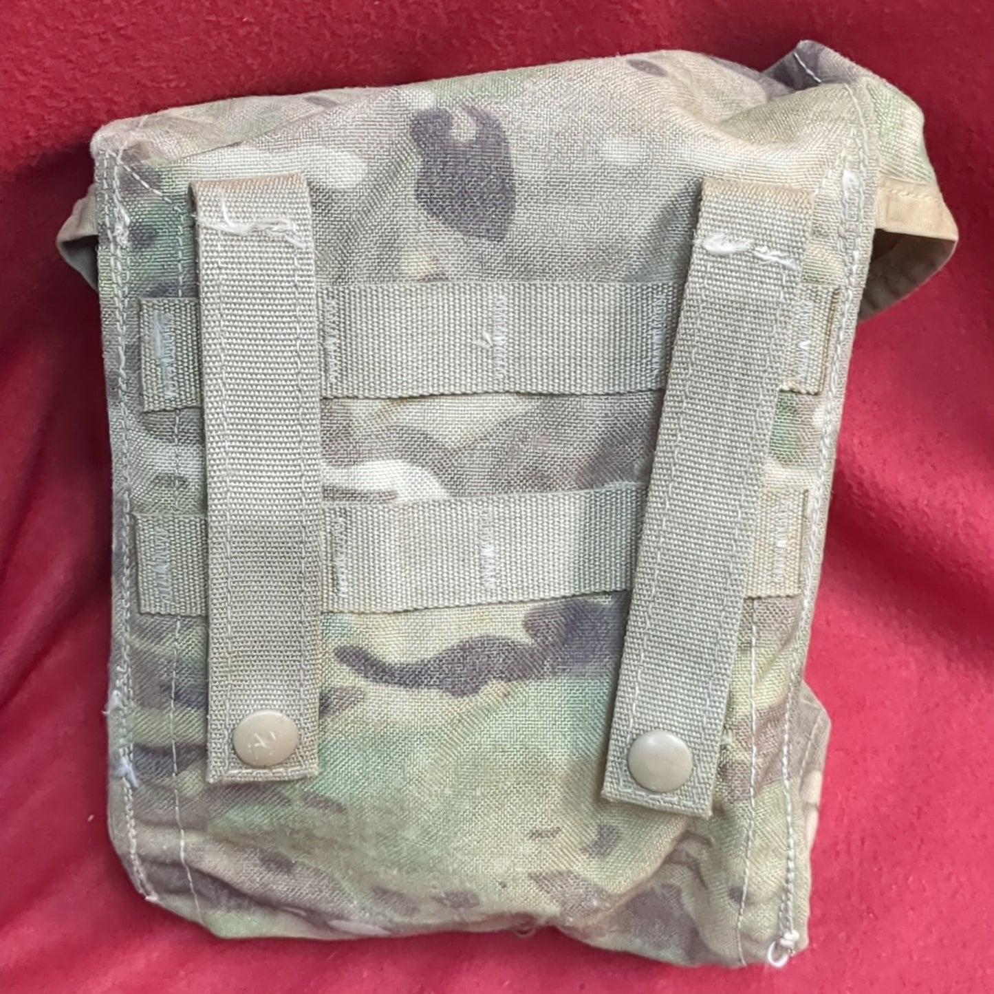 US Army OCP Camo 200 RND Ammo Molle Pouch Used (ca07-ALP14)