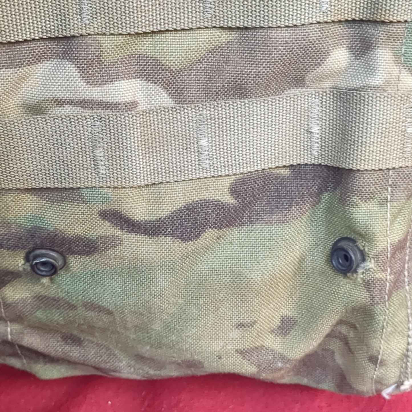 US Army OCP Camo 200 RND Ammo Molle Pouch Used (ca07-ALP14)