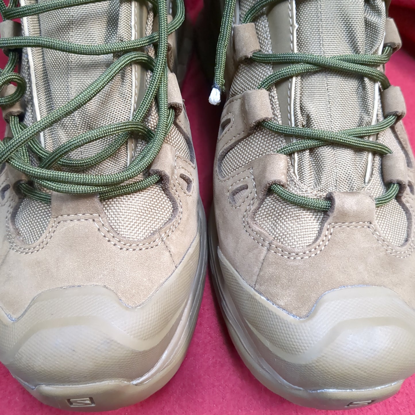 10.5M SALOMON Quest 4D GTX Forces 2 Coyote Gore-tex Boots (12g 12n- db13-6)