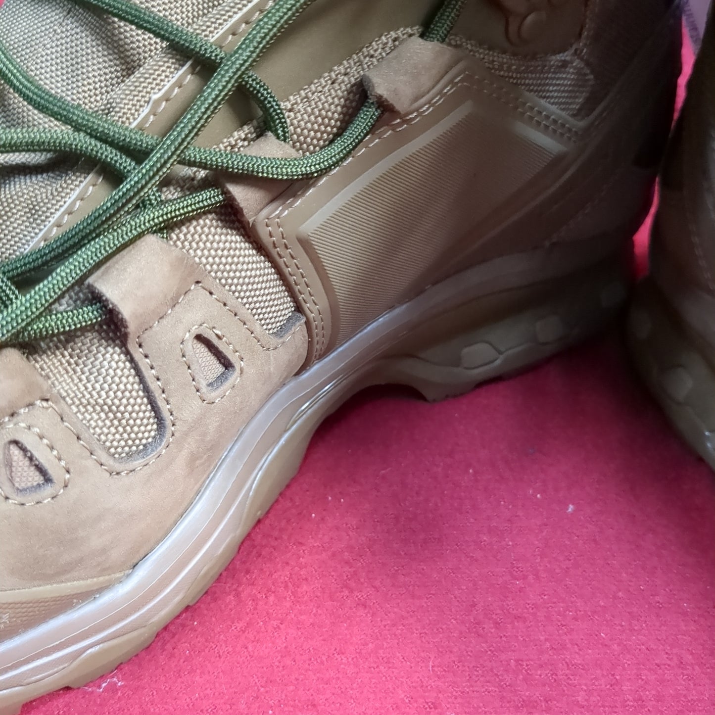 10.5M SALOMON Quest 4D GTX Forces 2 Coyote Gore-tex Boots (12g 12n- db13-6)