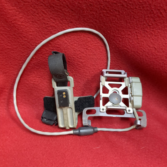 USGI Norotos ENVG Night Vision Helmet Mount AN/PSQ-20 Rhino Mount F/25 USED  (bar ac04-ALP92)