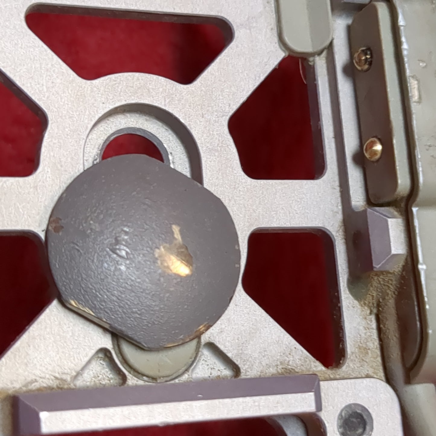 USGI Norotos ENVG Night Vision Helmet Mount AN/PSQ-20 Rhino Mount F/25 USED  (bar ac04-ALP92)