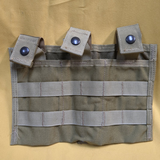 UNUSED Eagle Industries Khaki Modular 3 Mag Carrier (34cr- ca2-yam50)