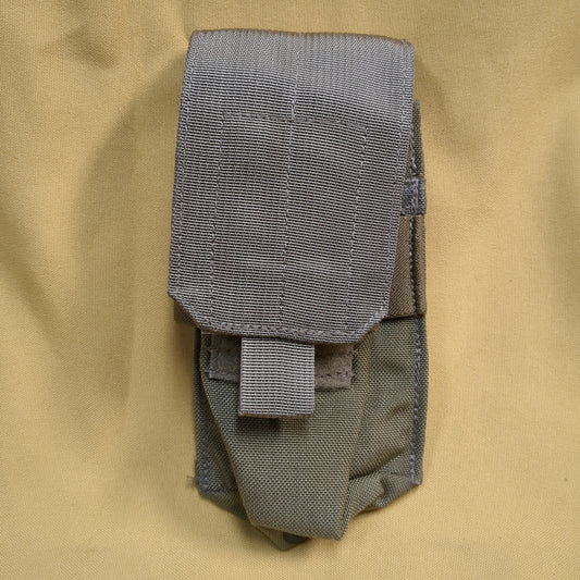 UNUSED Eagle Industries Khaki Molle Double Magazine Pouch (34cr- ca2-yam32)