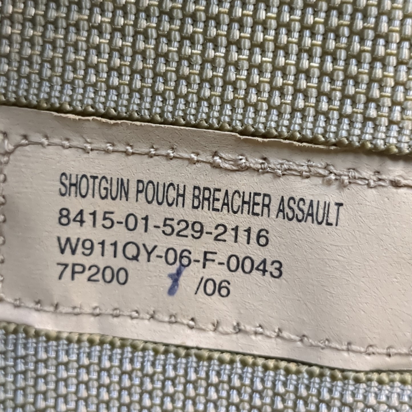 UNUSED Eagle Industries Khaki Molle Breacher Assault Pouch (ca07-yam54)