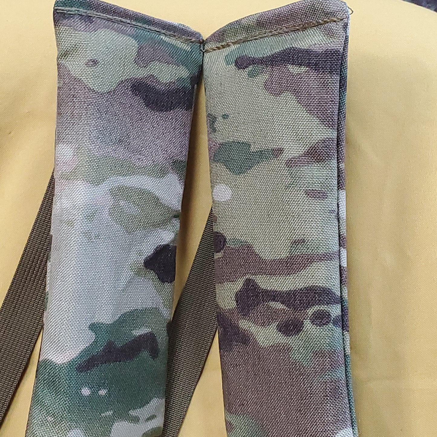 SET of Custom OCP Multicam / Coyote Webbing Shoulder Straps w/ Sternum Strap for Alice Malice Pack (OCP LC-3)