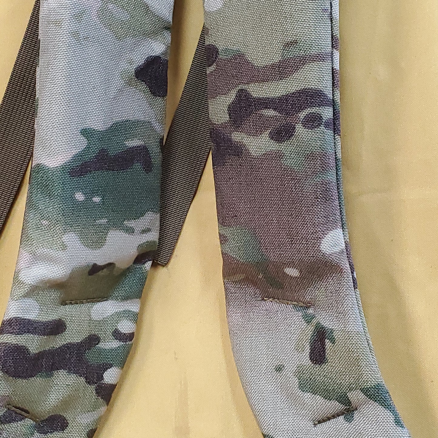 SET of Custom OCP Multicam / Coyote Webbing Shoulder Straps w/ Sternum Strap for Alice Malice Pack (OCP LC-3)