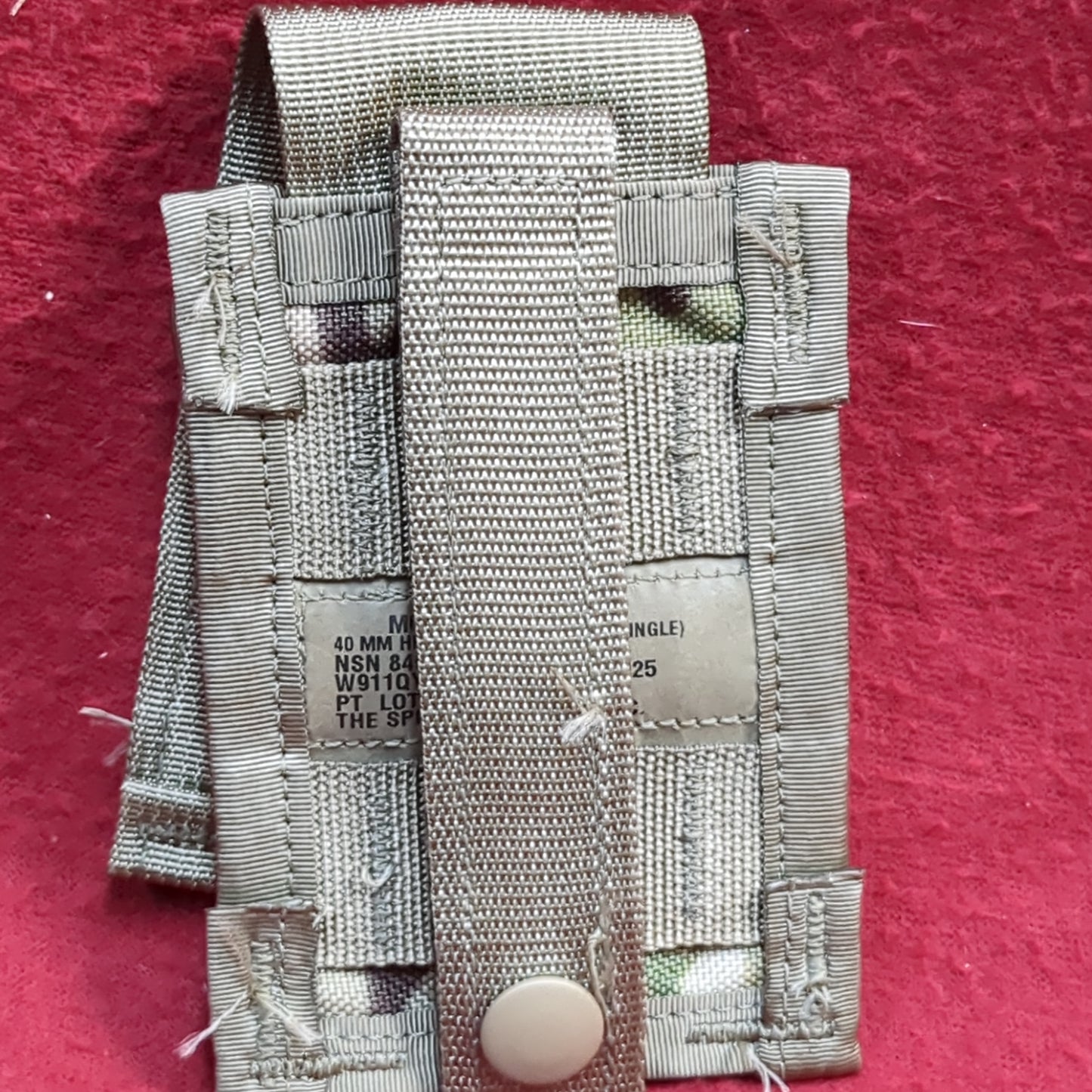 NOS )US Army 40 MM Pouch Single 2756 (ca07-YAM79)