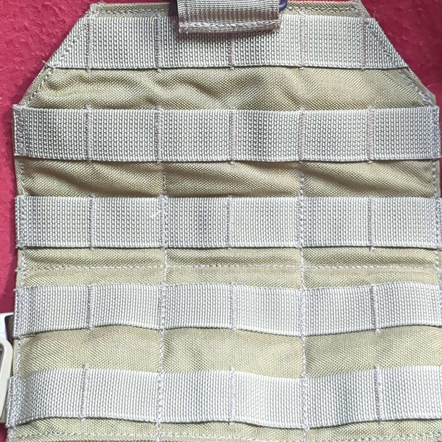 Molle Single Point Leg Panel W911GY-08-F-0090 Coyote Excellent Condition (35cr- ca3-YAM102)