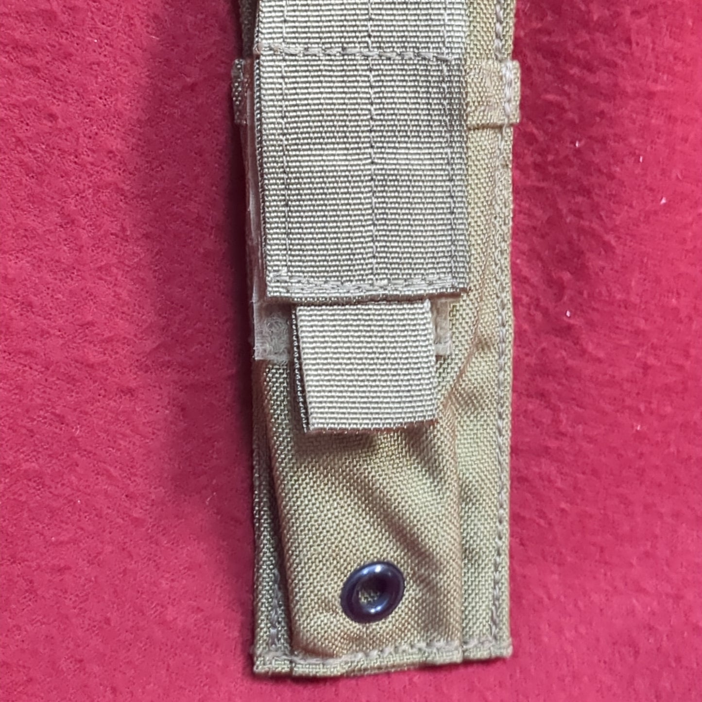 M9 Single Mag Pouch  W/ Extender coyote Used (35cr- ca3-YAM104)