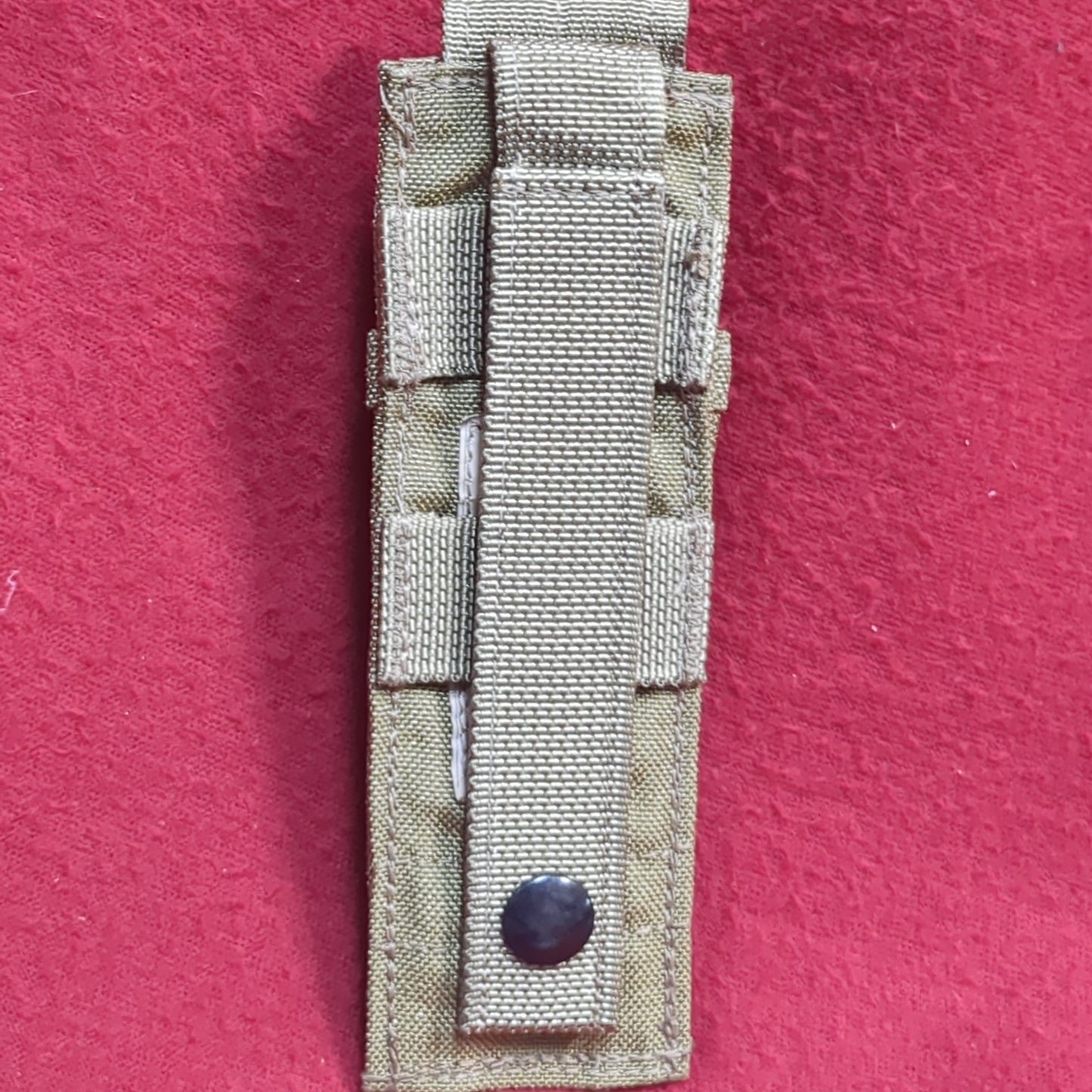 M9 Single Mag Pouch  W/ Extender coyote Used (35cr- ca3-YAM104)