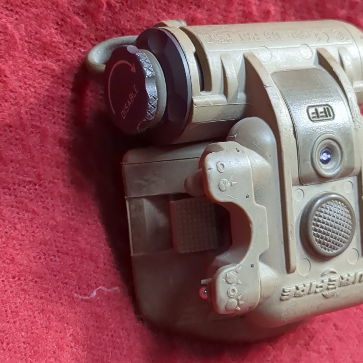 SureFire HL1 Helmet Light Blue/White w Mount Used (ab02-YAM113)