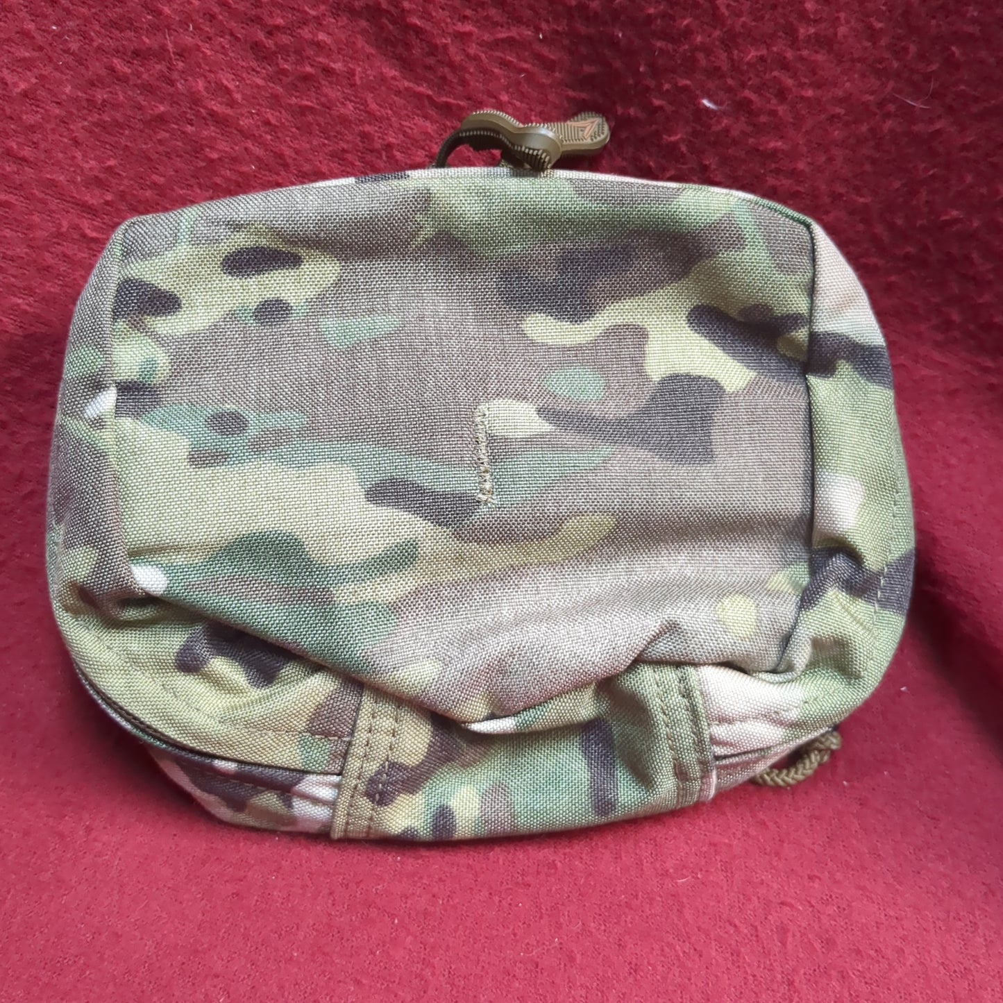 VELOCITY SYSTEMS "MAYFLOWER" UTILITY POUCH 7.5" X 5" MULTICAM MEDICAL & ADMIN Used (35cr- ca3-YAM114)