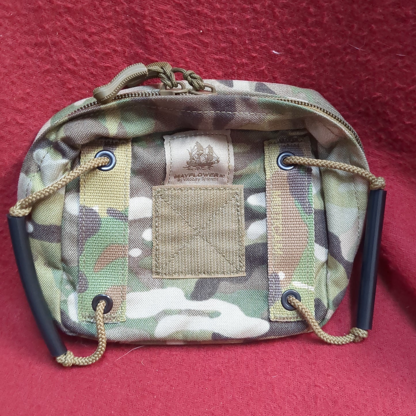 VELOCITY SYSTEMS "MAYFLOWER" UTILITY POUCH 7.5" X 5" MULTICAM MEDICAL & ADMIN Used (35cr- ca3-YAM114)