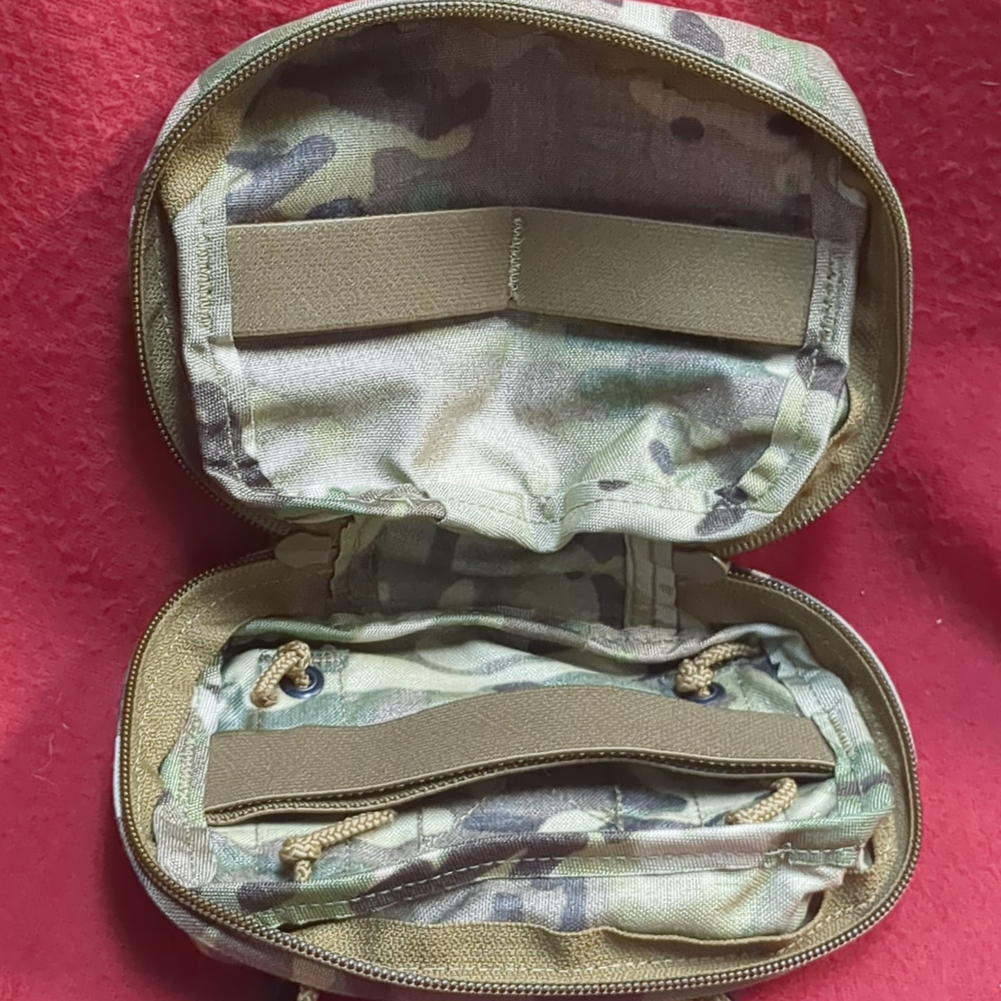 VELOCITY SYSTEMS "MAYFLOWER" UTILITY POUCH 7.5" X 5" MULTICAM MEDICAL & ADMIN Used (35cr- ca3-YAM114)