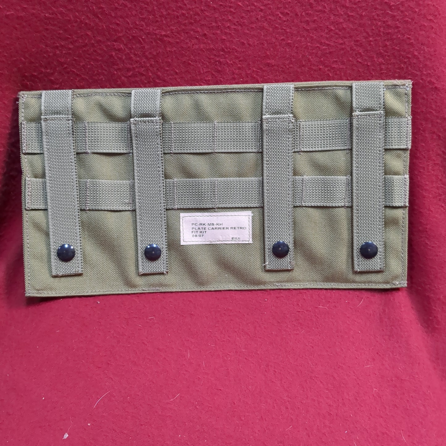 plate carrier retro pc-rk-ms-kh (od) coyote excellent condition (eb06-yam129)