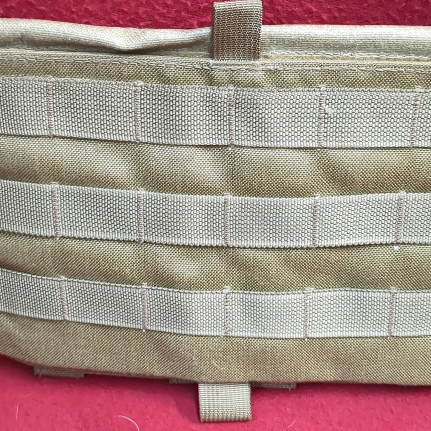 Eagle industries khaki mbav msap cummerbund kangaroo front flap good condition (32cr- ca7-yam143)