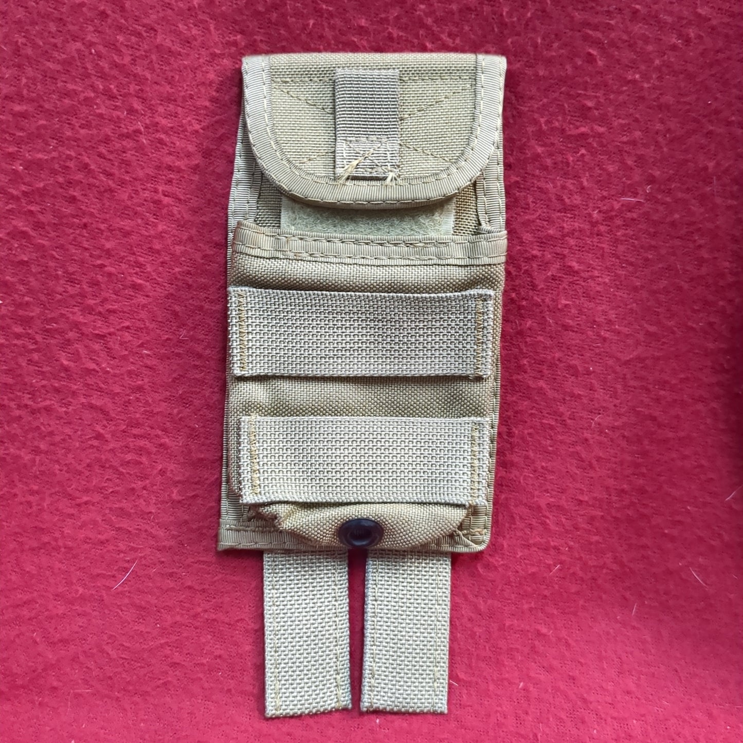 Small coyote molle pouch Used (ca07-yam149)
