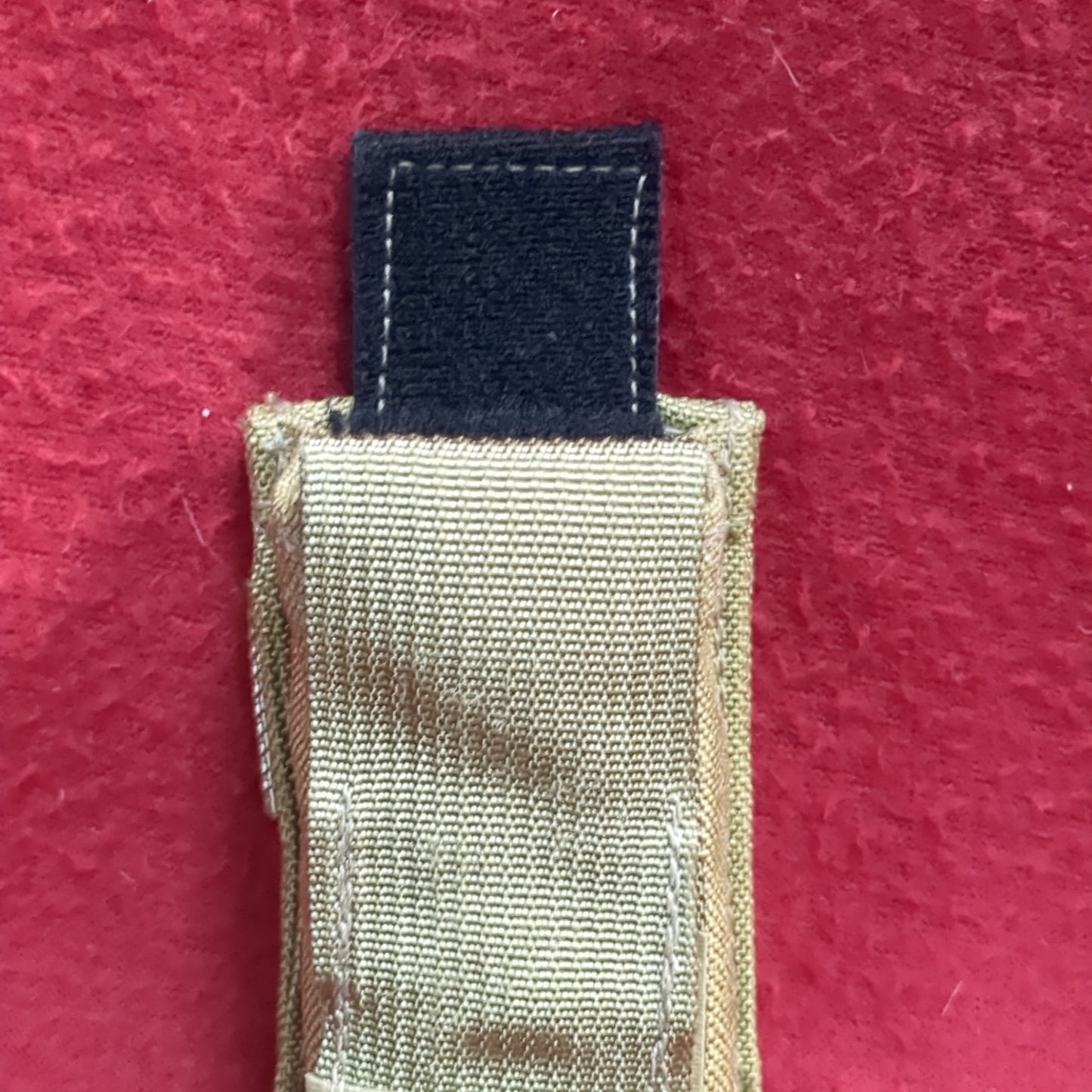 Single mag pouch 9mm tan used (ca07-yam155)