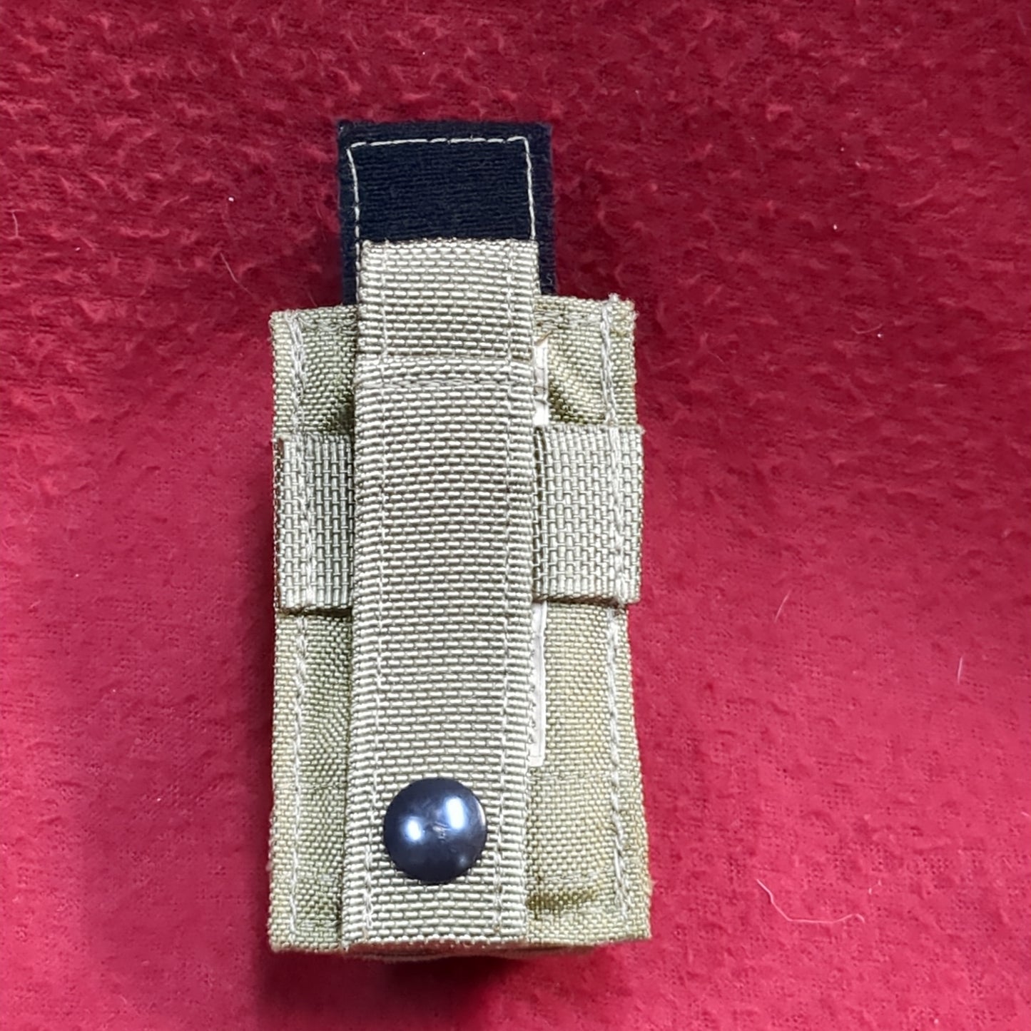 Single mag pouch 9mm tan used (ca07-yam155)