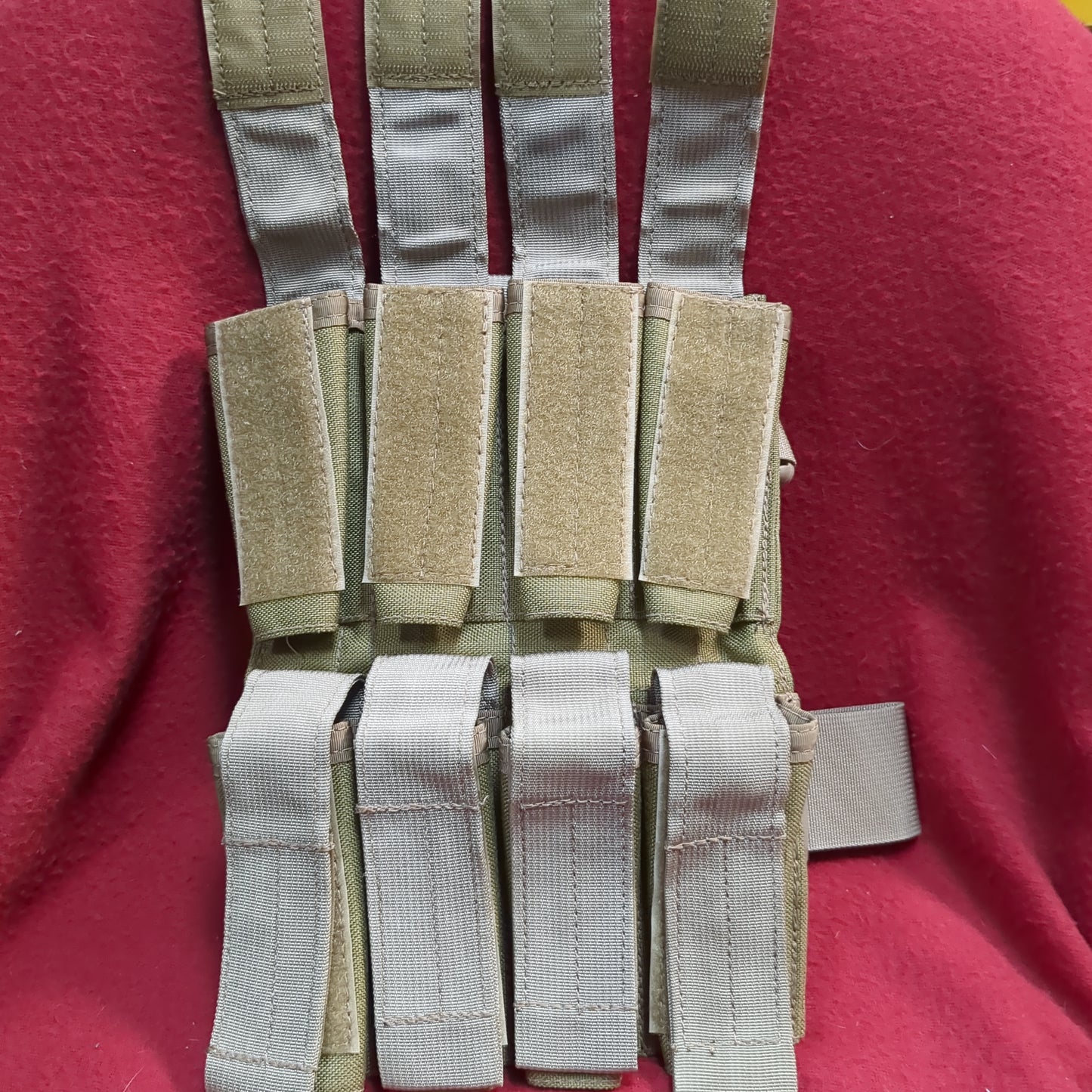 Tag / bds drop leg pouch 40mm holder coyote good condition (ca07-yam156)