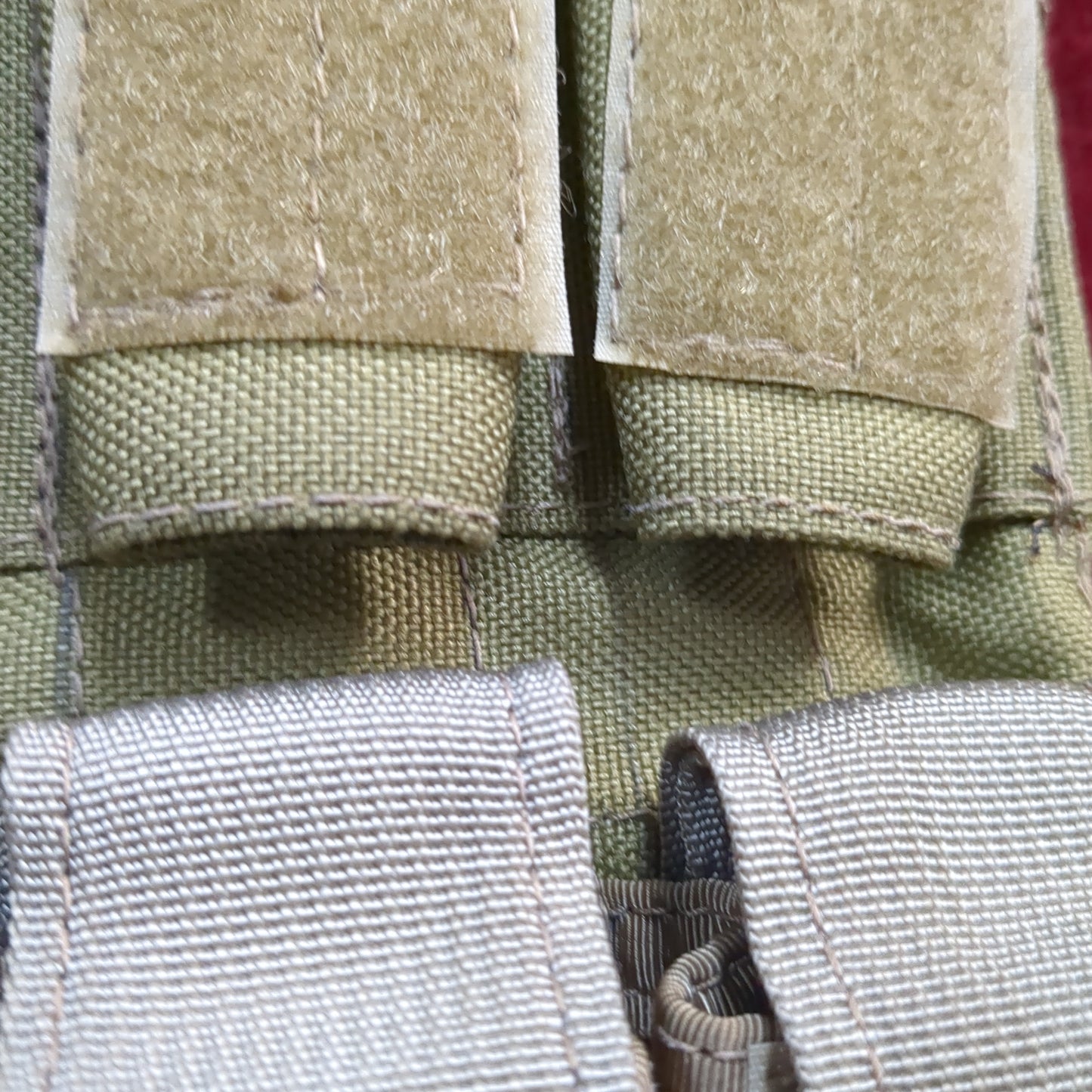 Tag / bds drop leg pouch 40mm holder coyote good condition (ca07-yam156)