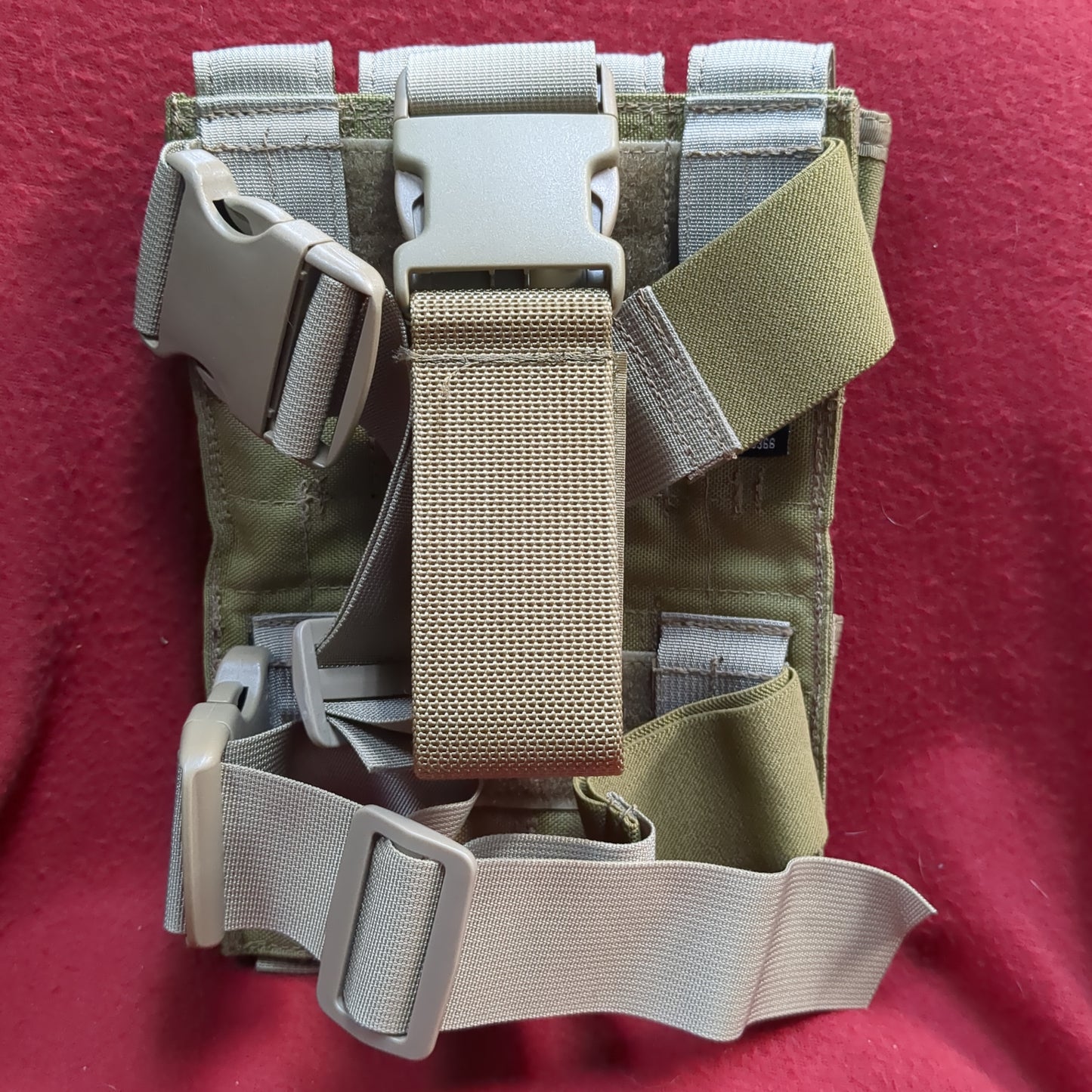 Tag / bds drop leg pouch 40mm holder coyote good condition (ca07-yam156)