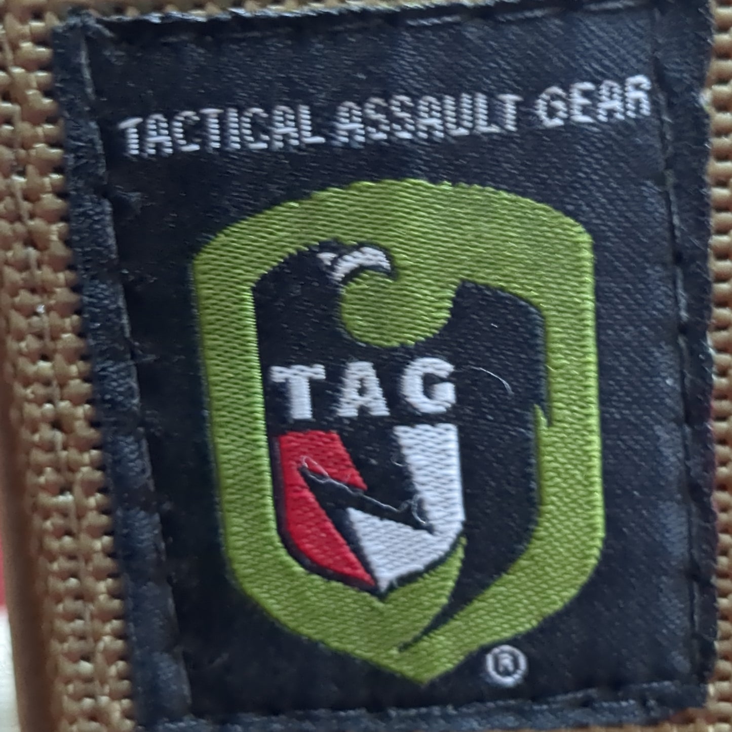 Tag / bds drop leg pouch 40mm holder coyote good condition (ca07-yam156)