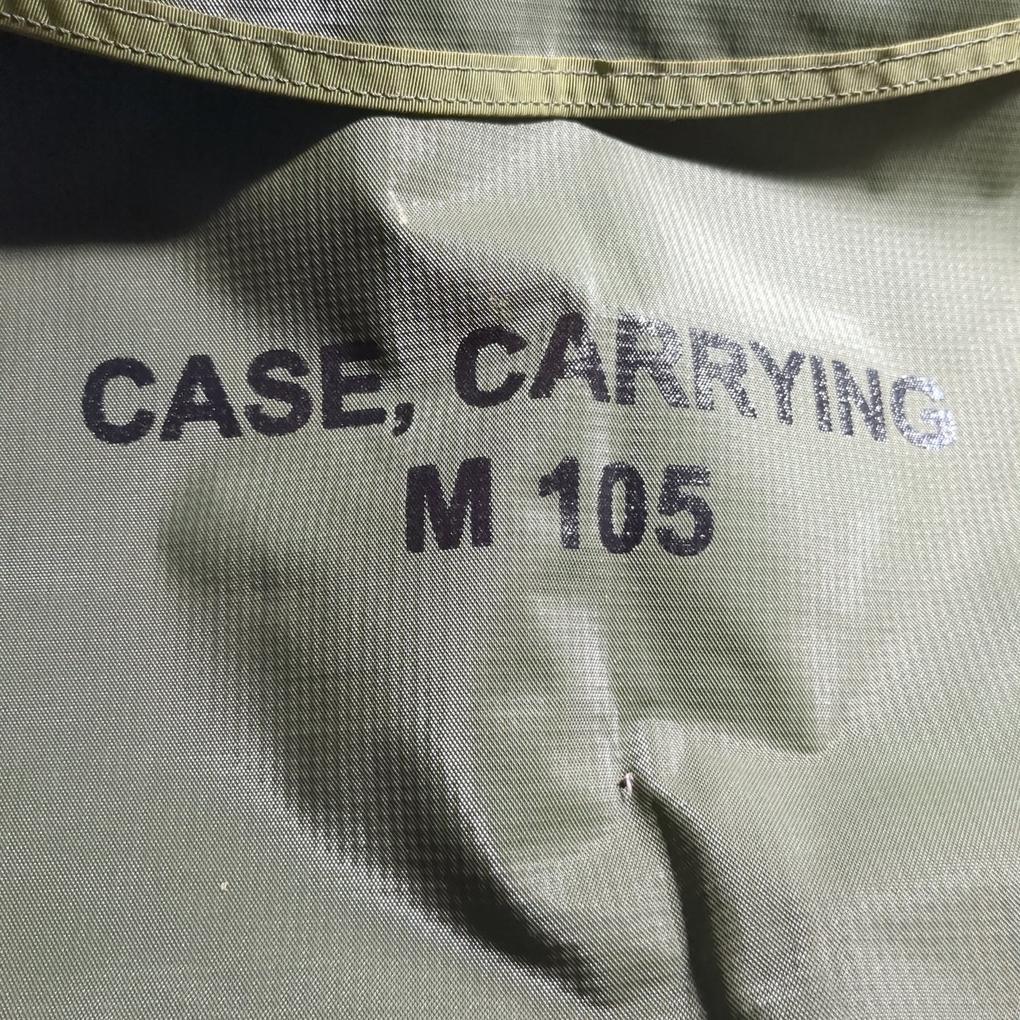 Vintage US Army M105 Carrying Case for Artillery Plotting Board (aa11-10)