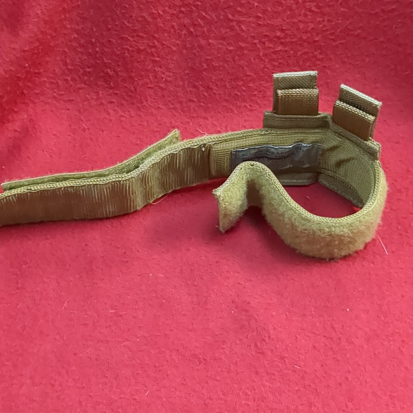 eagle industries sflcs slung weapon belt catch khaki molle mc-swbc-ms-coy used (35cr- ca3-yam169)