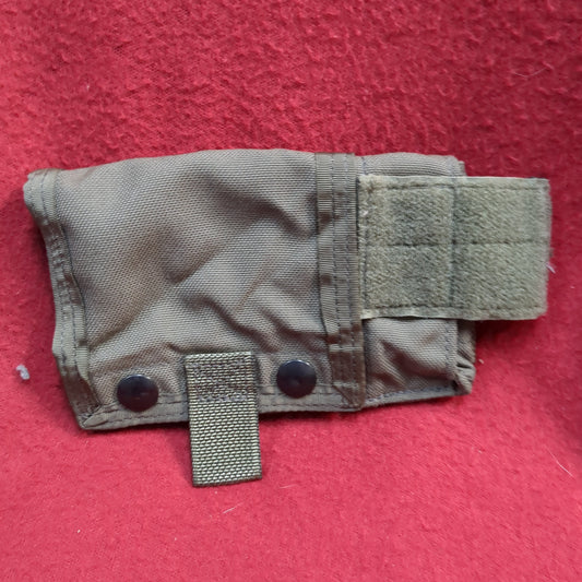 Gps pouch ranger load carrying system pouch green molle used (ca07-YAM195)