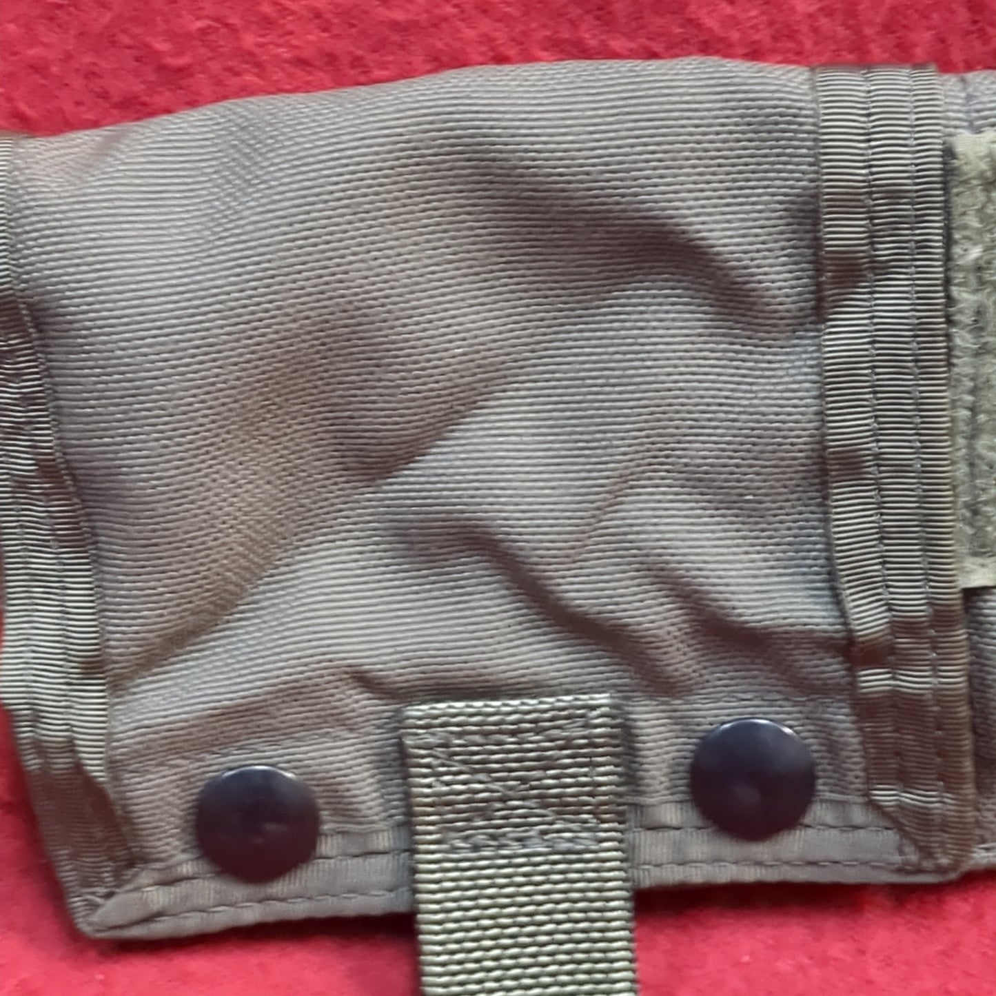Gps pouch ranger load carrying system pouch green molle used (ca07-YAM195)