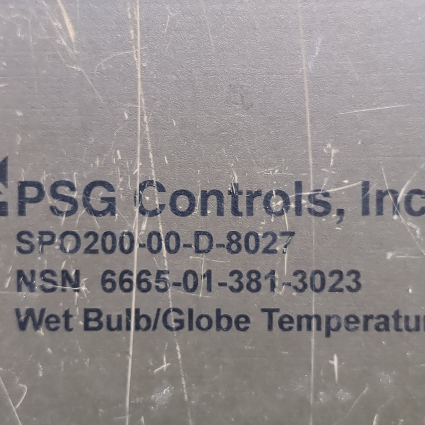 NOS psg controls wet bulb globe temperature index calculator kit 3023 (06cc- ca9-yam199)