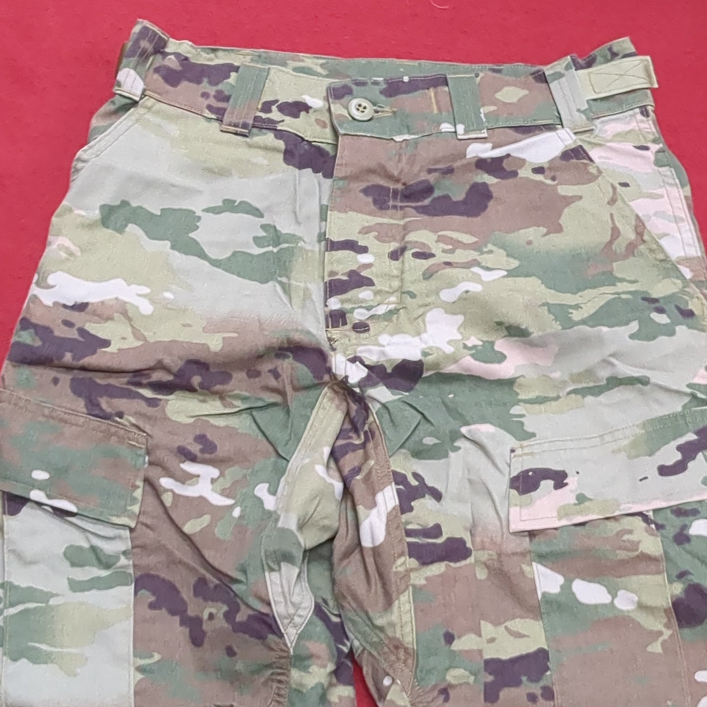 US Army deployment frac combat pants Medium Regular w/ knee Pads Good Condition (ocp4- fa16-GUA05)