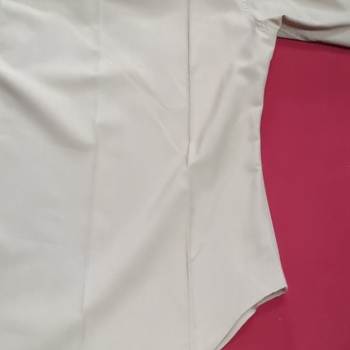 US marine corps dscp uniform khaki shirt short sleeve 15 1/2 good condition (fa12-enu05)