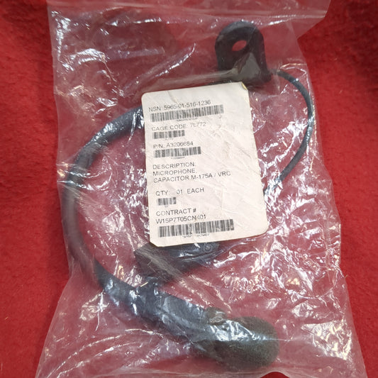 NOS microphone capacitor m-175A / vrc, nsn: 5965-01-516-1236  (fc03-enu16)