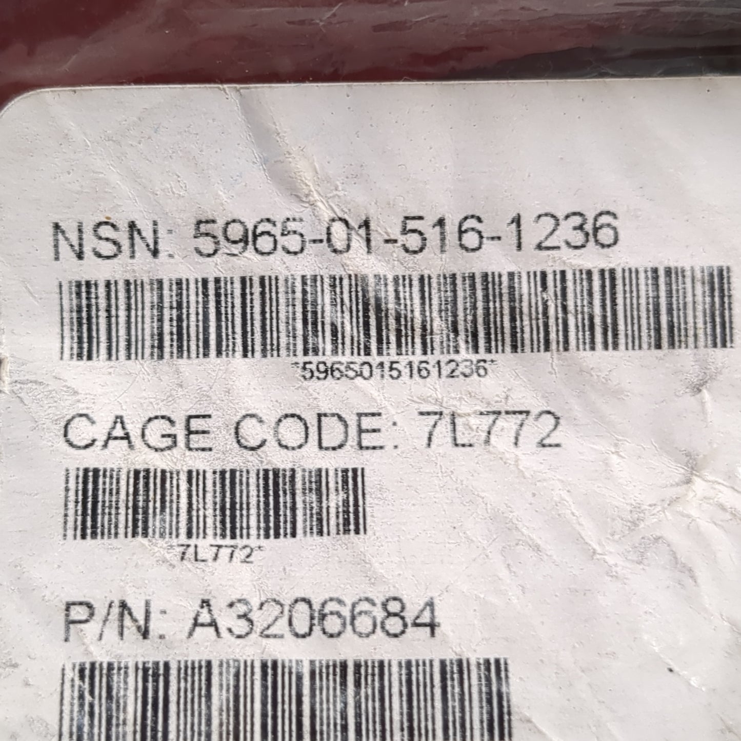 NOS microphone capacitor m-175A / vrc, nsn: 5965-01-516-1236  (fc03-enu16)