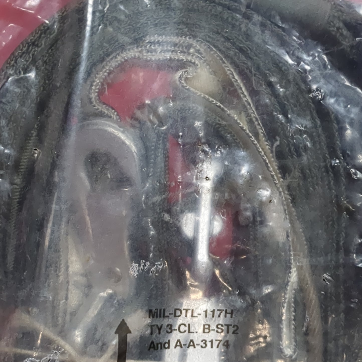 NOS military parachutist harness sealed 1670-01-227-7992 Grey (10N- DC13-enu23)