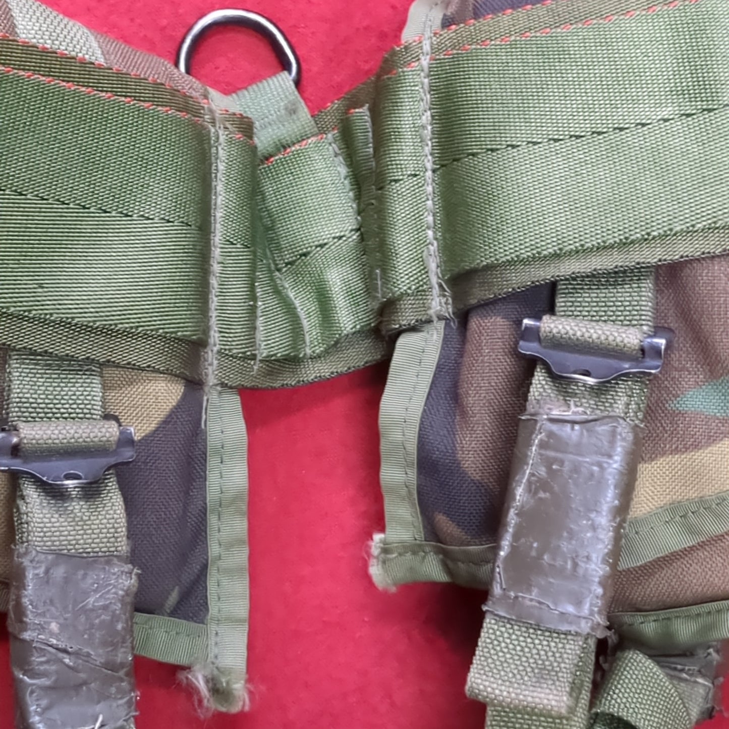 Tactical load bearing medic vest TLBV woodland used (LB4-EB06-enu49)