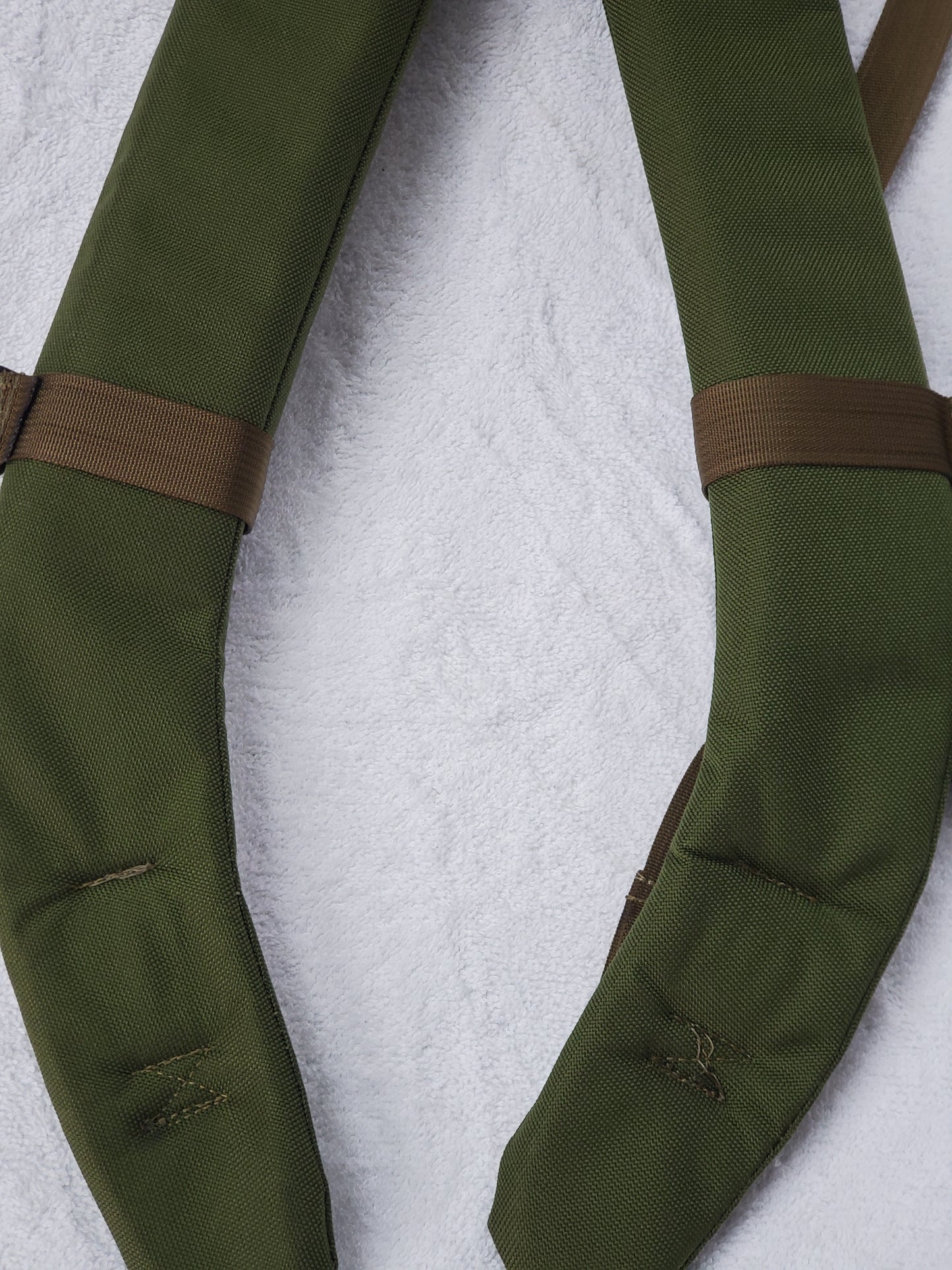 SET of Custom Olive Drab / Coyote Webbing Shoulder Straps w/ Sternum Strap for Alice Malice Pack (OD/COY LC-3)