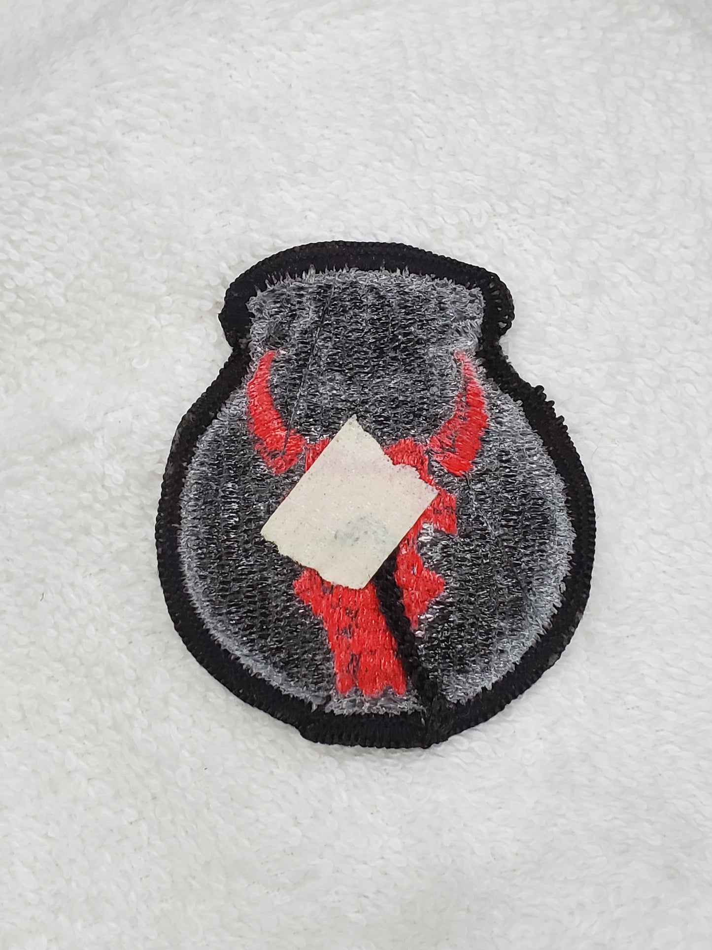 US Army 34th Infantry Division Red Bull Color Sew On Patch (bu08)