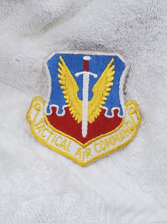 USAF Tactical Air Command Patch Sew on Patch Color (bu08-TAC)