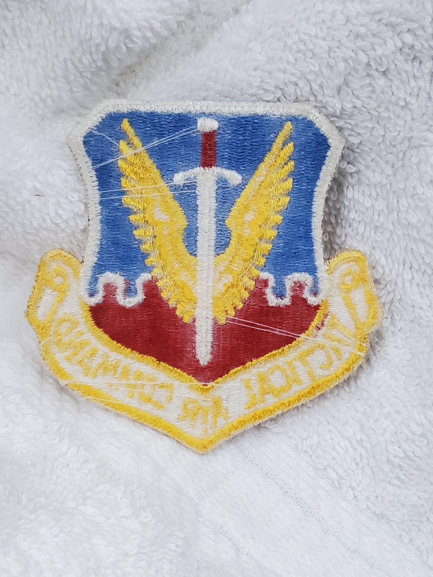 USAF Tactical Air Command Patch Sew on Patch Color (bu08-TAC)