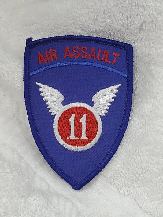 US Army 11th Air Assault Division Patch Sew on Patch Color (bu08-11AA)