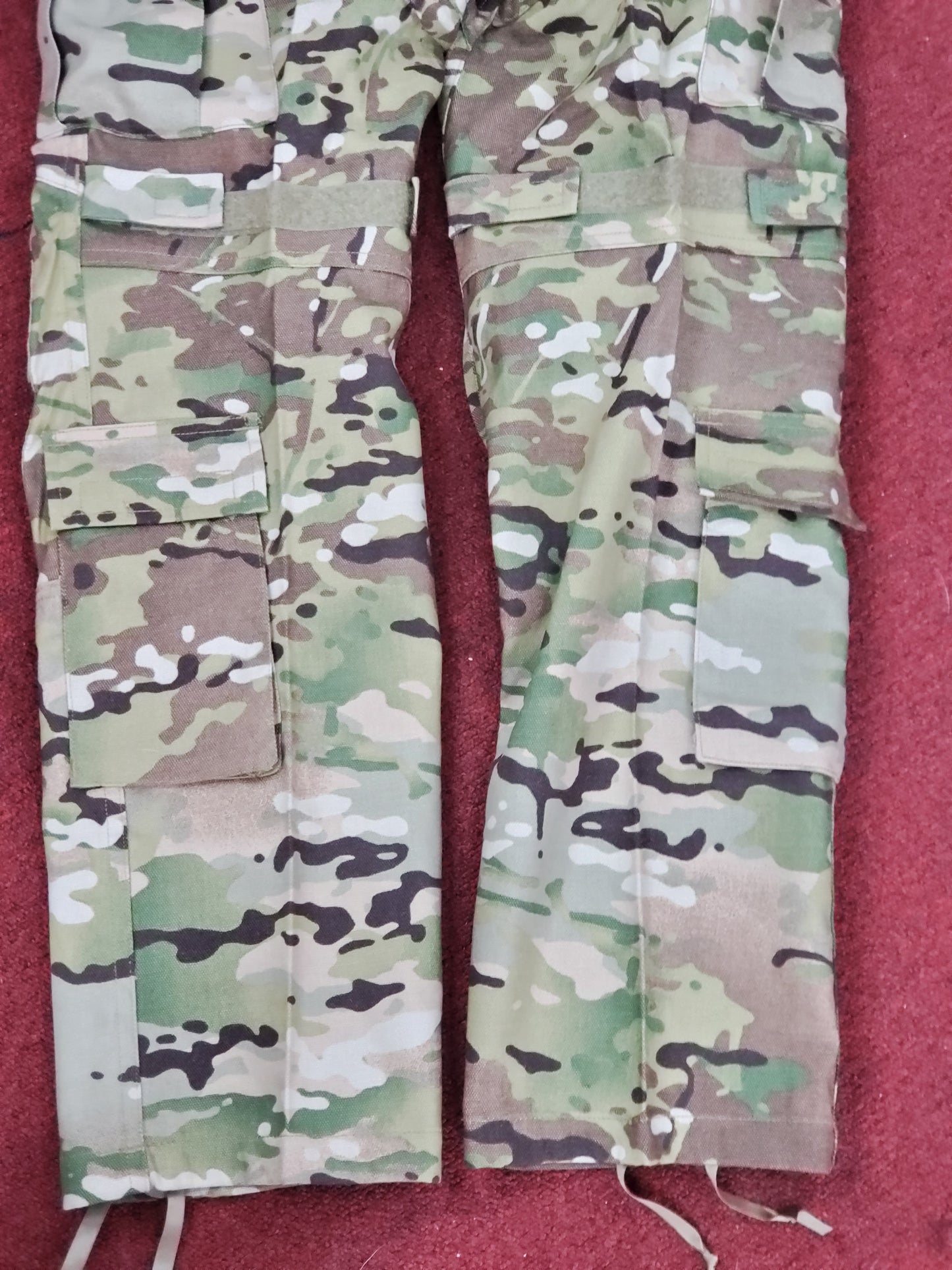NOS Small Long US Army Deployment Frac Combat Pants w/ Knee Pad Pockets (db07-25jan27)