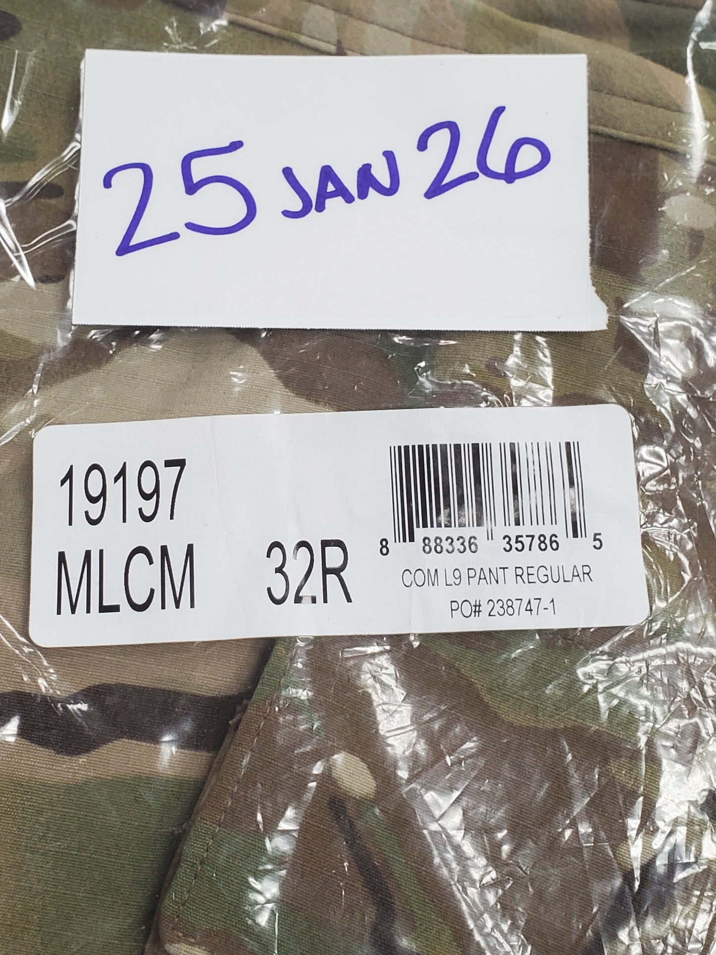 NEW - Patagonia Level 9 Combat Pants 32 R Unopened / In Package (db07-25jan26)