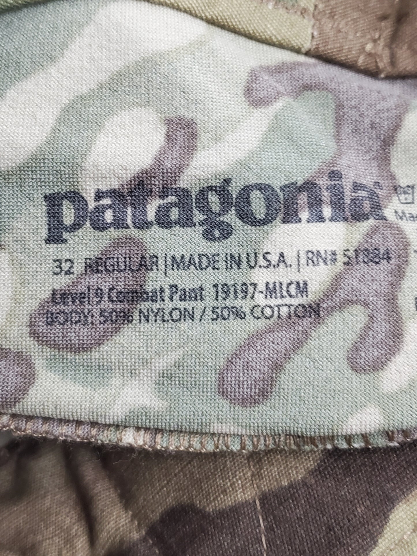 NEW - Patagonia Level 9 Combat Pants 32 R Unopened / In Package (da07-25feb16)