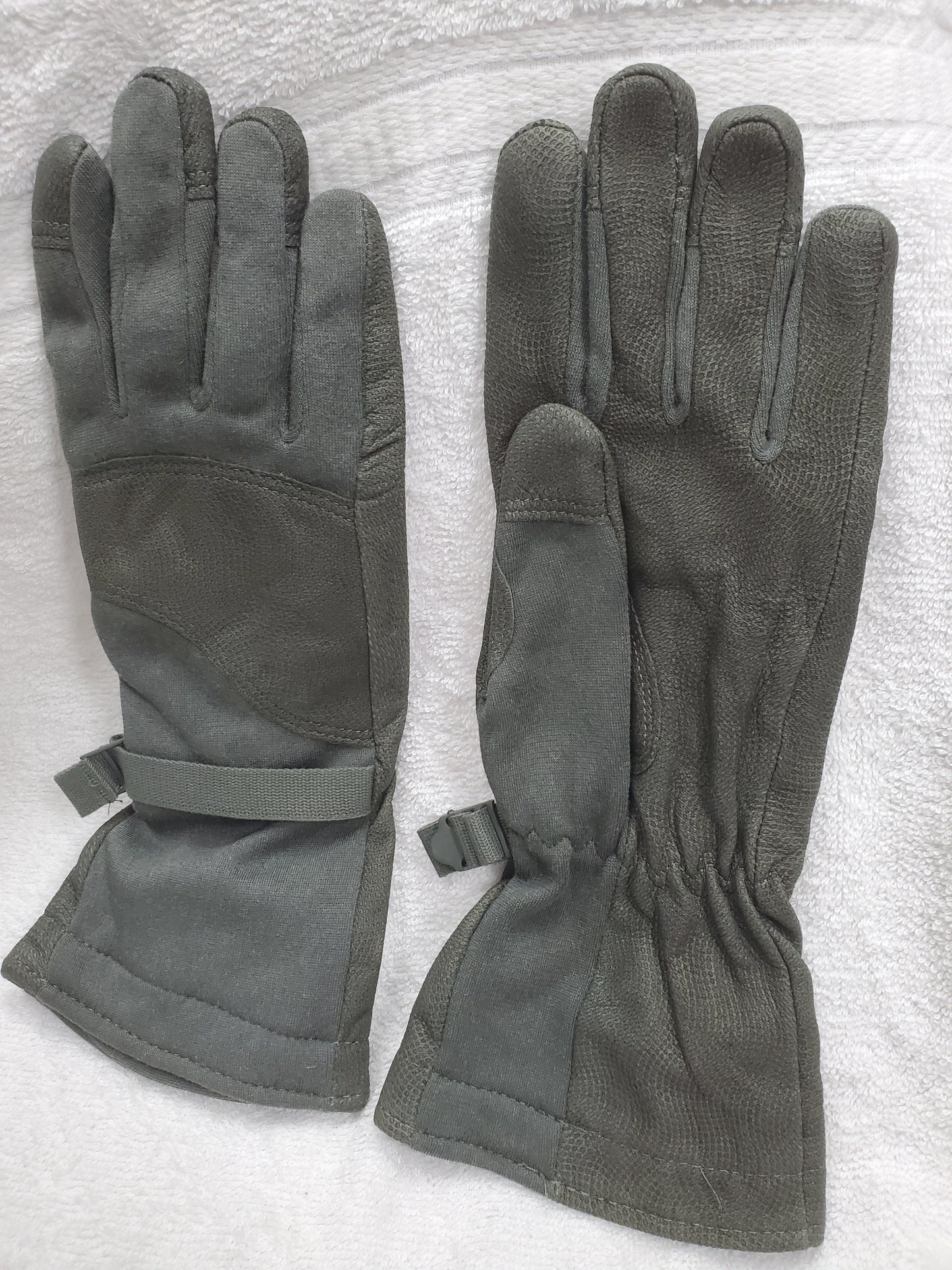 NOS US Army Large Masley Cold Weather Flyers Gore-tex Gloves Waterproof (cb02-25feb01)